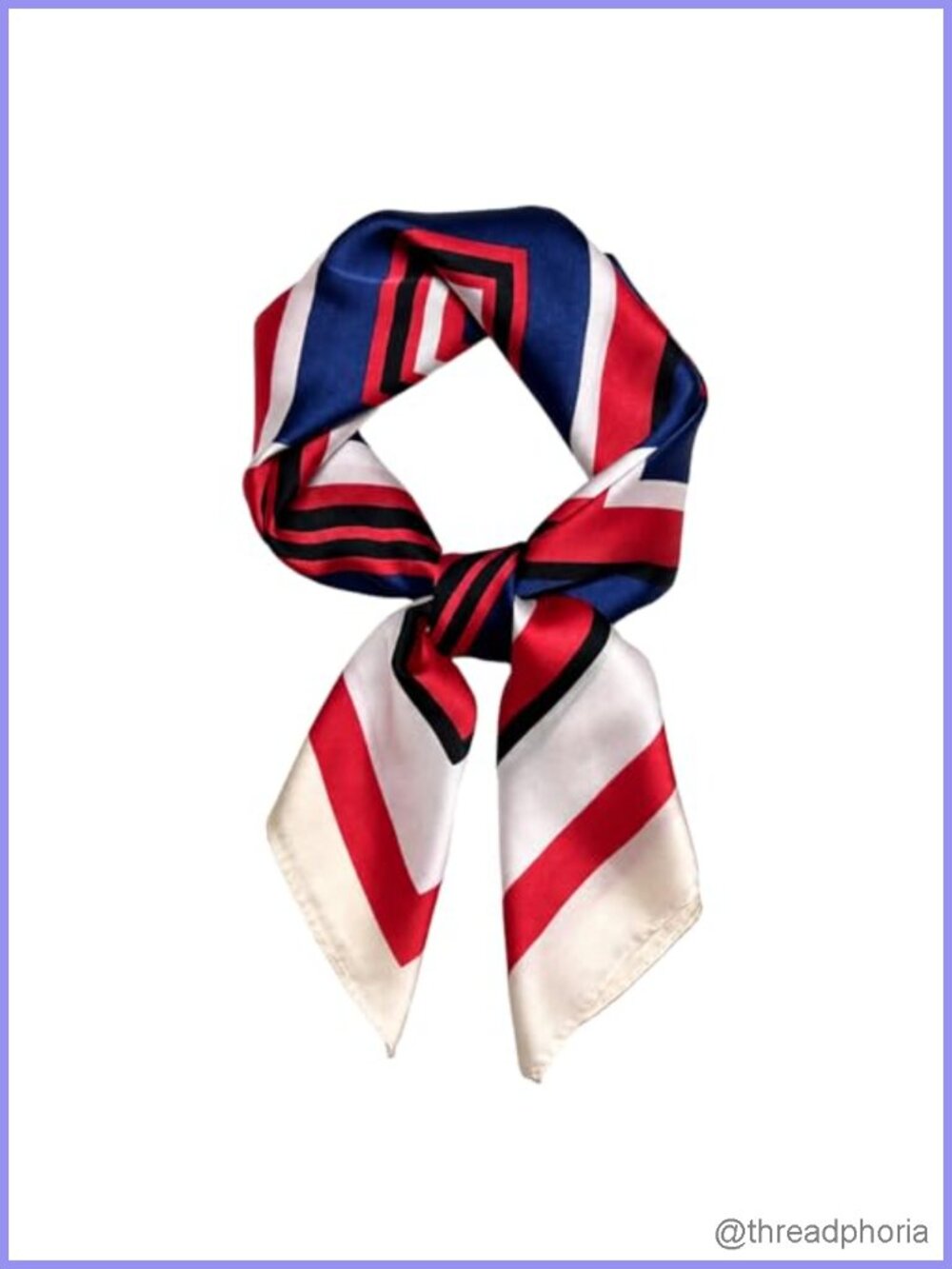27.5" Square Head Scarf Women Hair Wrapping Silk-Like Polyester Neck Scarves